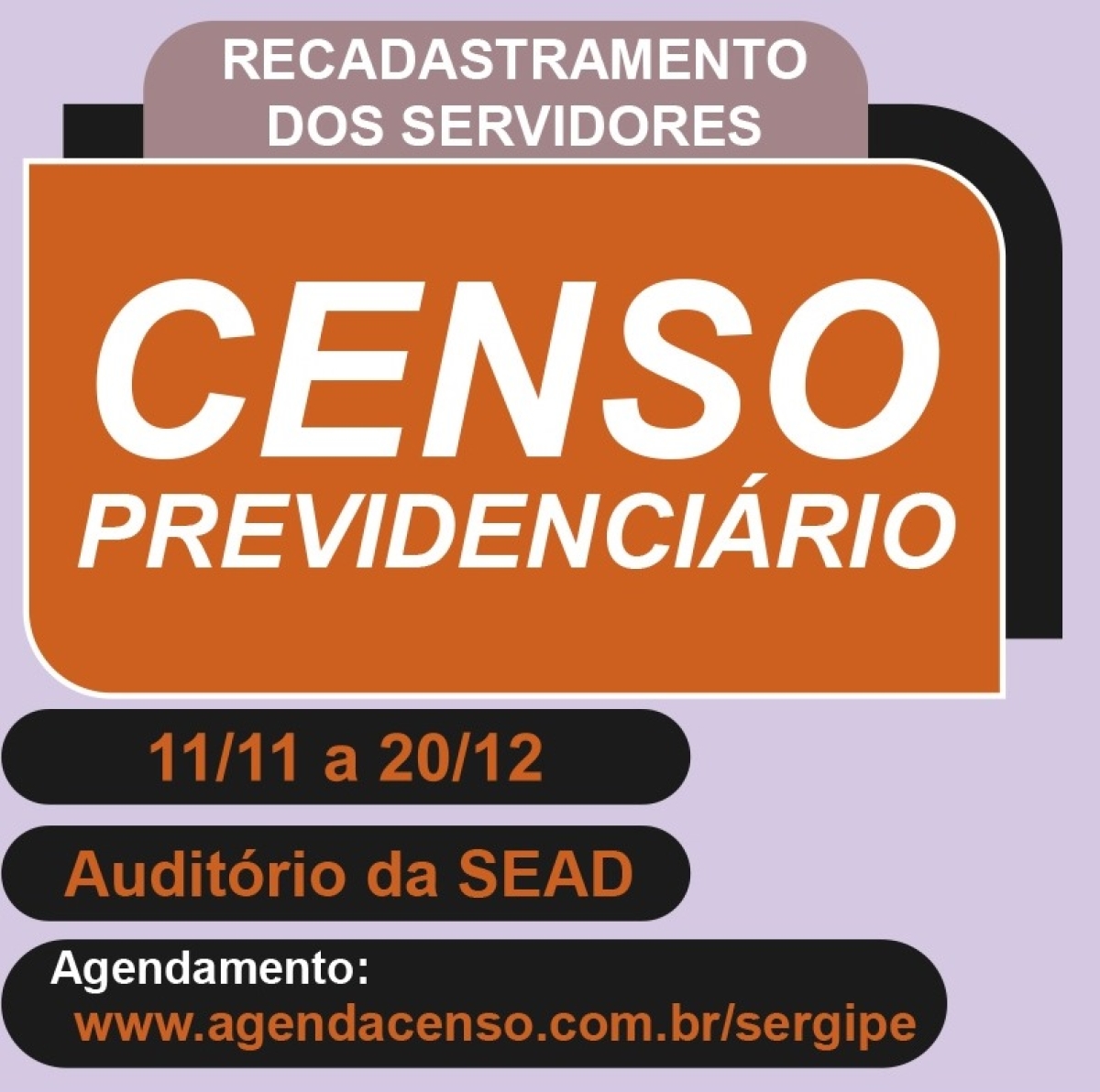 Sead será polo de recadastramento do Censo Previdenciário (Imagem: Governo de Sergipe)