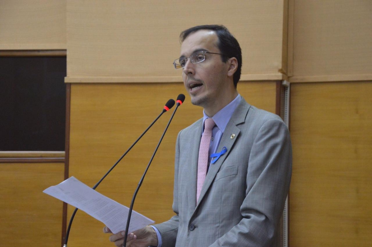 Georgeo Passos cobra ida dos secretários da Saúde e da Fazenda à Alese (Foto: Assessoria Georgeo Passos)