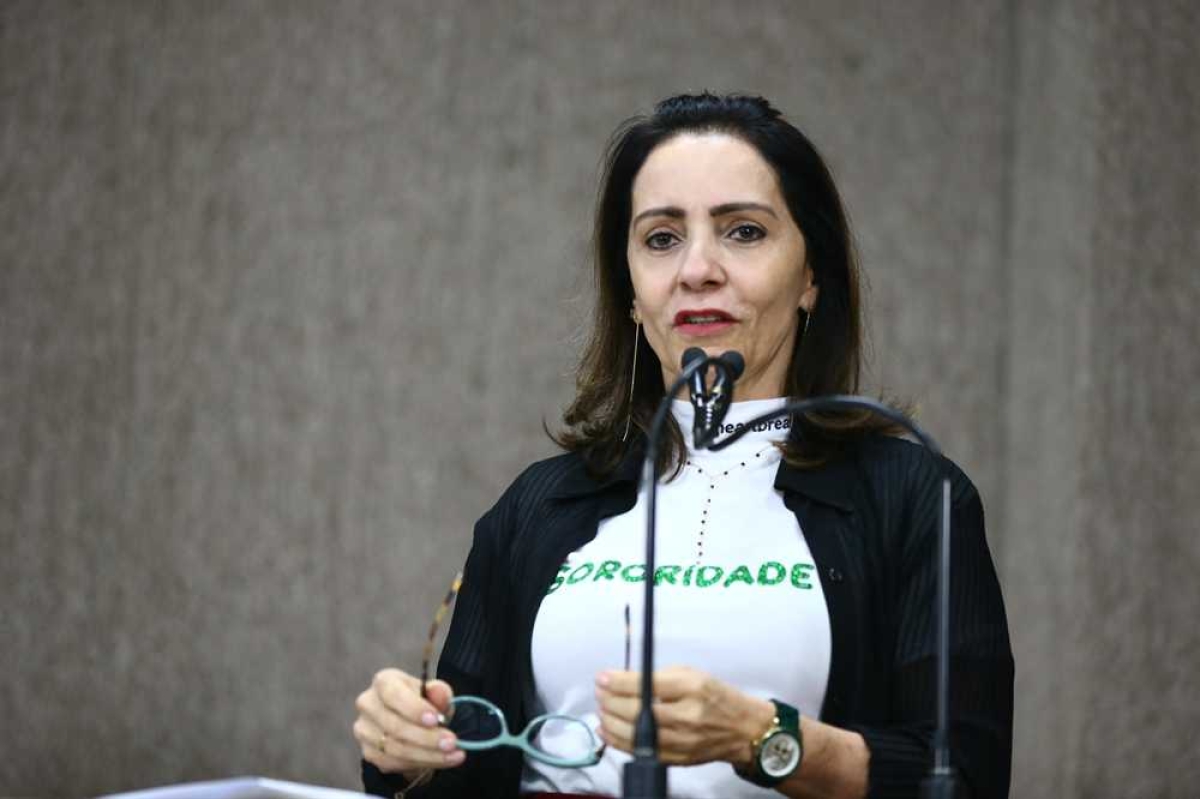 "Edvaldo está se tremendo de medo das eleições", diz Emília Corrêa (Foto: César de Oliveira/ CMA)