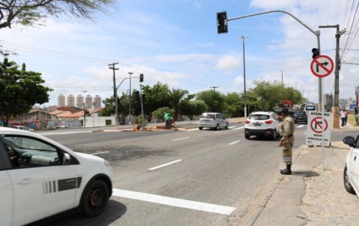 SMTT readequa trânsito para facilitar acesso ao Jabotiana e reduzir congestionamentos (Foto: SMTT/Aracaju)