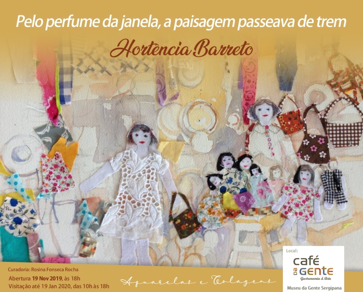 Exposição "Pelo Perfume da Janela a Paisagem Passeava de Trem" (Imagem: Divulgação)