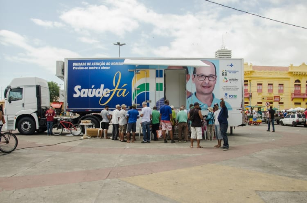 Continuam abertam as inscrições para a contratação de equipe das carretas do Homem e da Mulher (Foto: SES/SE)