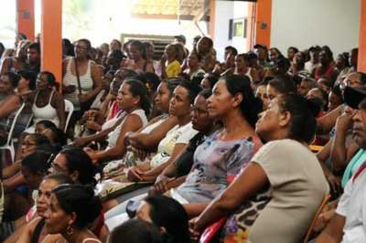 Audiência pública com pescadores e marisqueiras (Foto: Ascom MPF)
