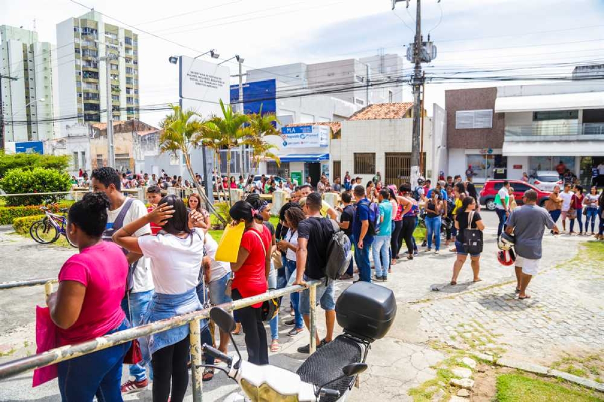 Com grande procura, NAT/SEIT encaminha 760 candidatos para vagas de atendente de telemarketing (Foto: Pritty Reis/ Seit/ Governo de Sergipe)