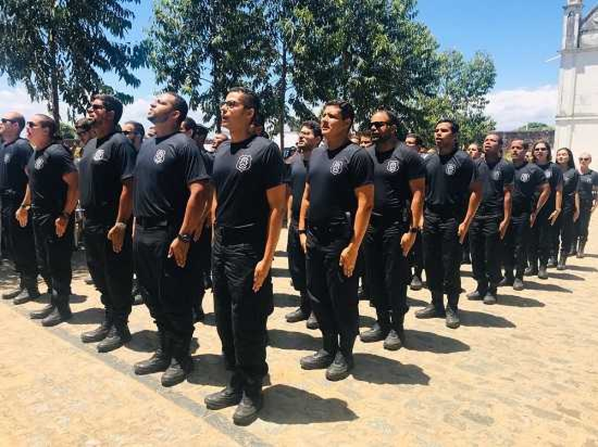 Novos policiais penais concluem curso de formação e estão aptos para atuar no sistema prisional (Foto: Sindpen/SE)