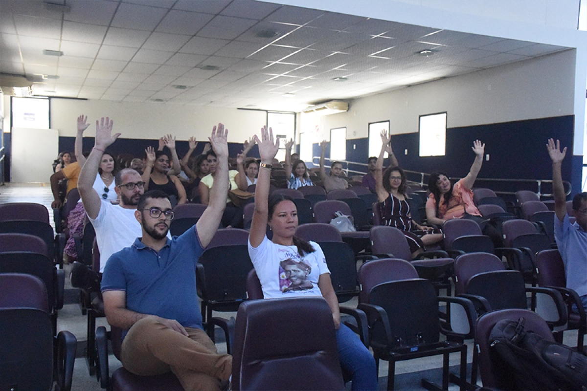 Servidores da UFS se mobilizam para a greve geral do serviço público (Foto: Via Destaque Notícias)