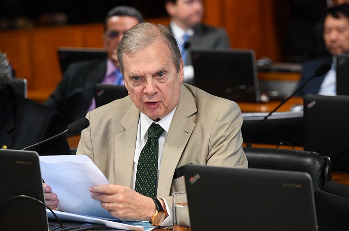 O senador Tasso Jereissati (PSDB-CE) é o relator da matéria (Foto: Marcos Oliveira/ Agência Senado)