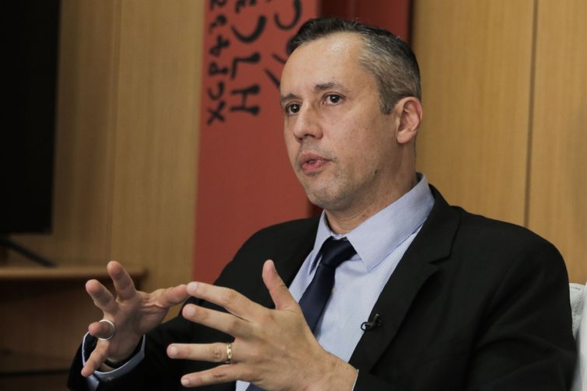 Secretário especial da Cultura, Roberto Alvim (Foto: Valter Campanato/ Agência Brasil)