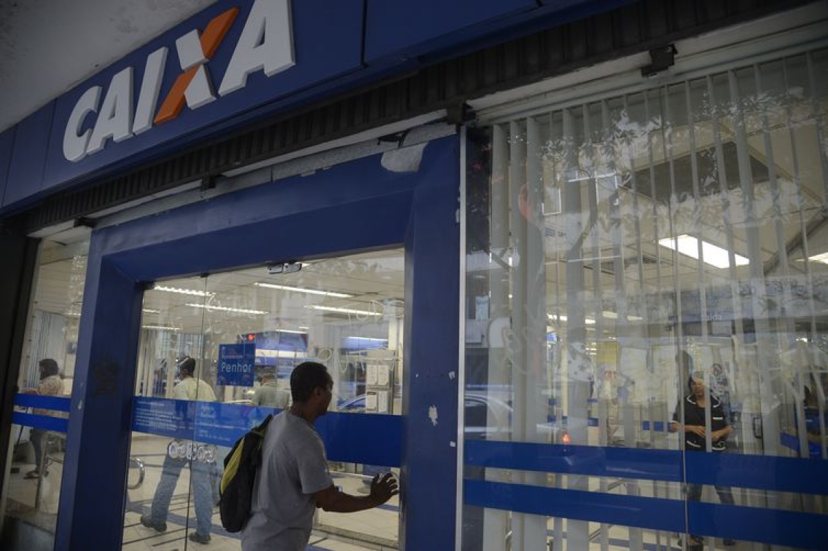 Agência da Caixa (Foto de arquivo: Fernando Frazão/ Agência Brasil)
