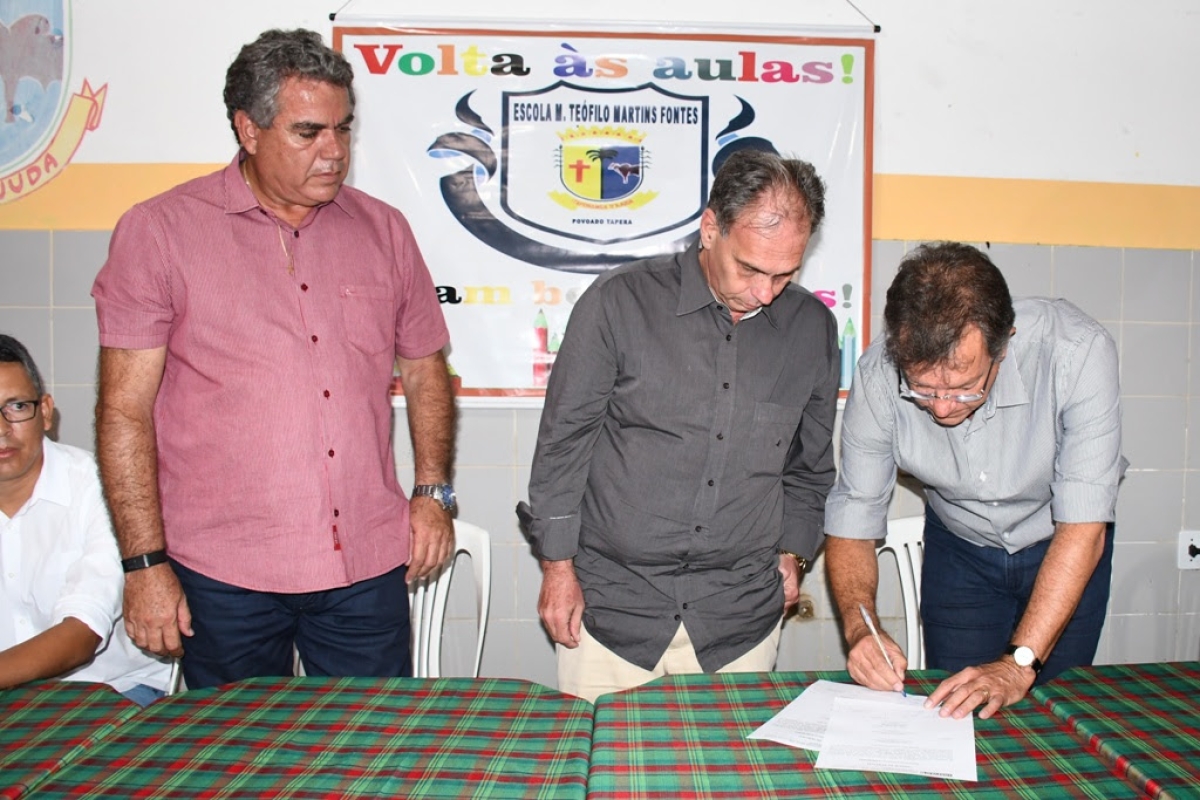 Itaporanga recebe Arena Multiuso com emenda do deputado Laércio (Foto: Site Laércio Oliveira)