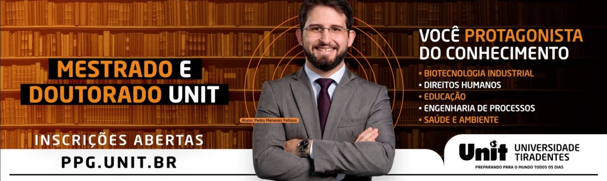 Inscrições abertas para turmas de Mestrado e Doutorado em Sergipe (Imagem: Divulgação/ Unit)
