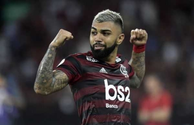 Gabigol permanece no Flamengo com contrato até 2024 (Foto: Alexandre Vidal/ Flamengo)