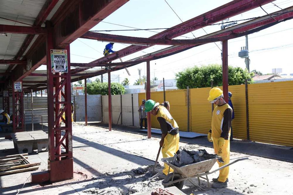 Prefeitura de Aracaju inicia reestruturação do Terminal Atalaia (Foto: Prefeitura de Aracaju)