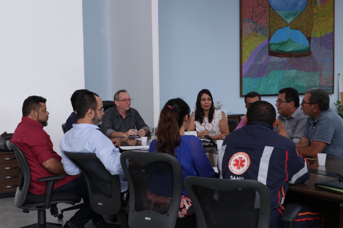 Governo pactua Projetos de Lei com Sindicato dos Condutores de Ambulância do Estado de Sergipe (Foto: Thalia Freitas/ SES/SE)