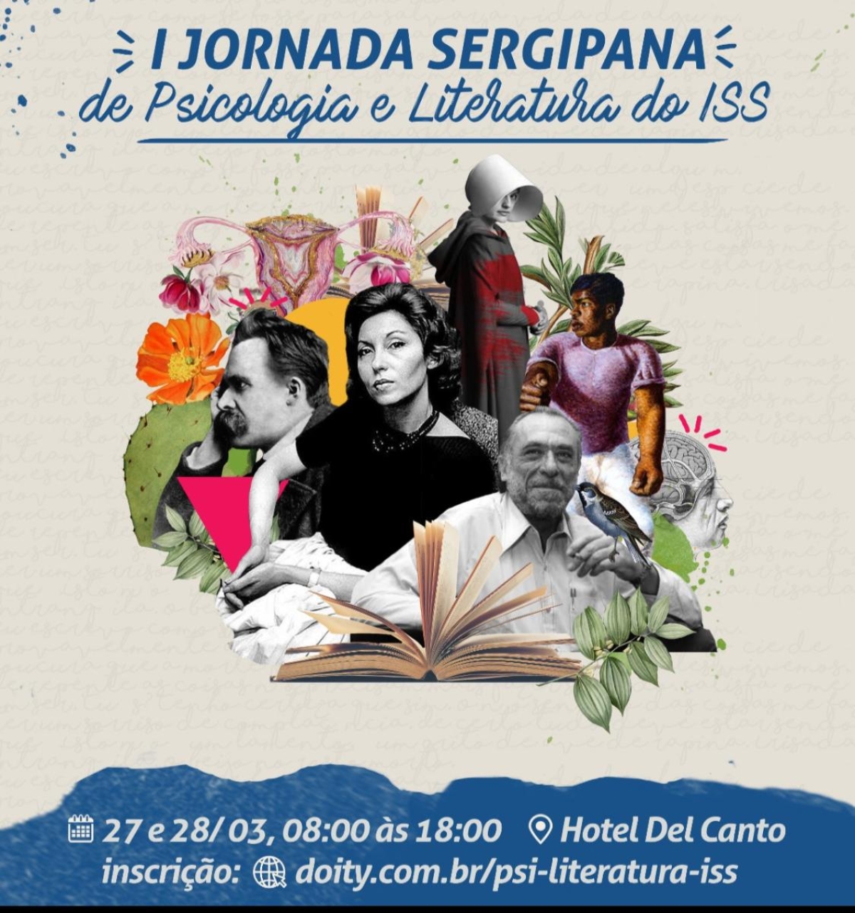Jornada de Psicologia e Literatura acontece em Aracaju (Imagem: Divulgação)