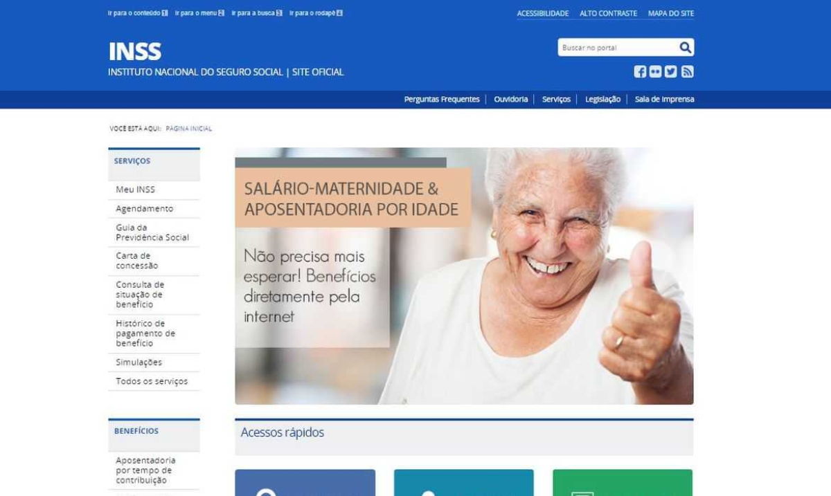 Aposentados podem acessar extrato do Imposto de Renda (Imagem: Previdência Social)