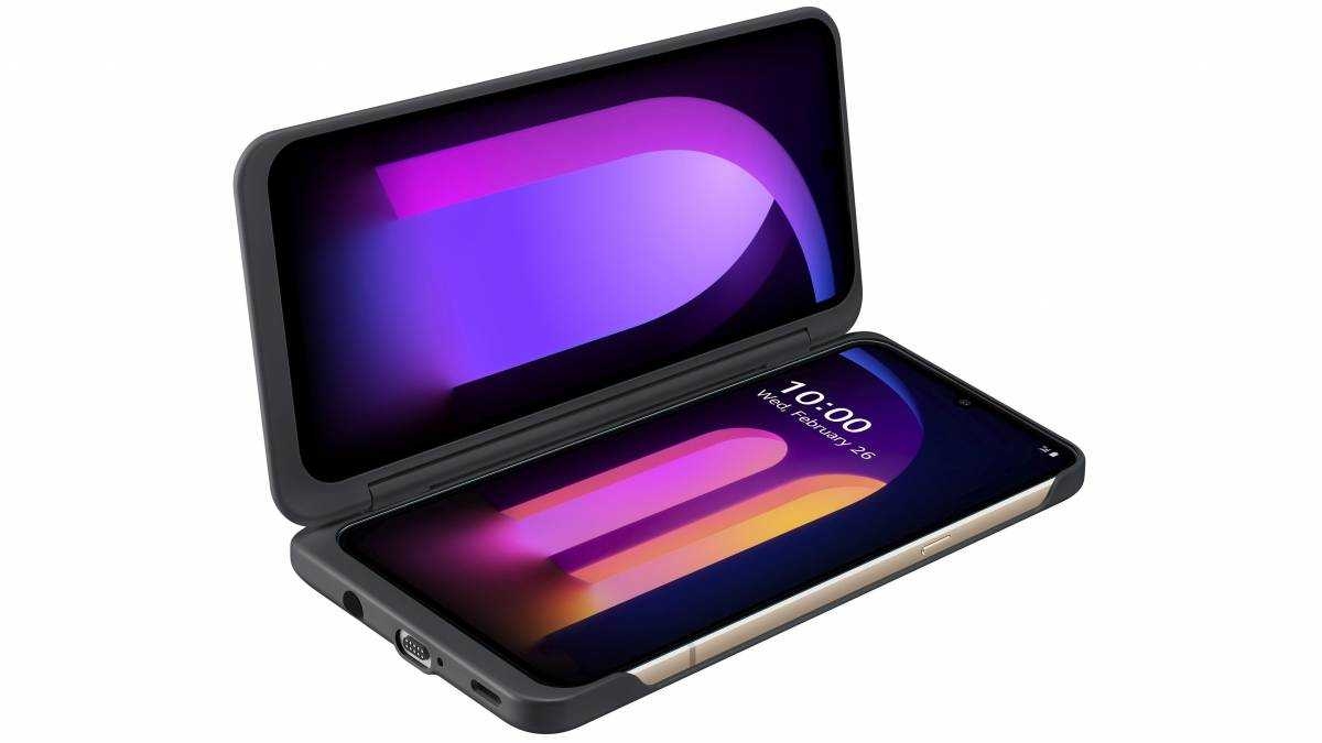 LG revela V60 ThinQ com bateria de 5.000 mAh e acessório para tela dupla (Foto: Divulgação/ LG)