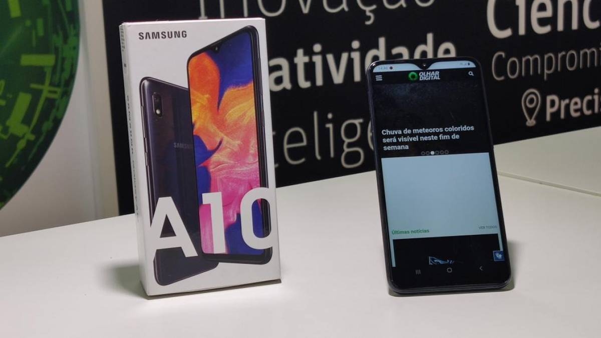 Samsung Galaxy A10 foi o smartphone Android mais vendido de 2019 (Foto: Alvaro Scola Neto/ Olhar Digital)