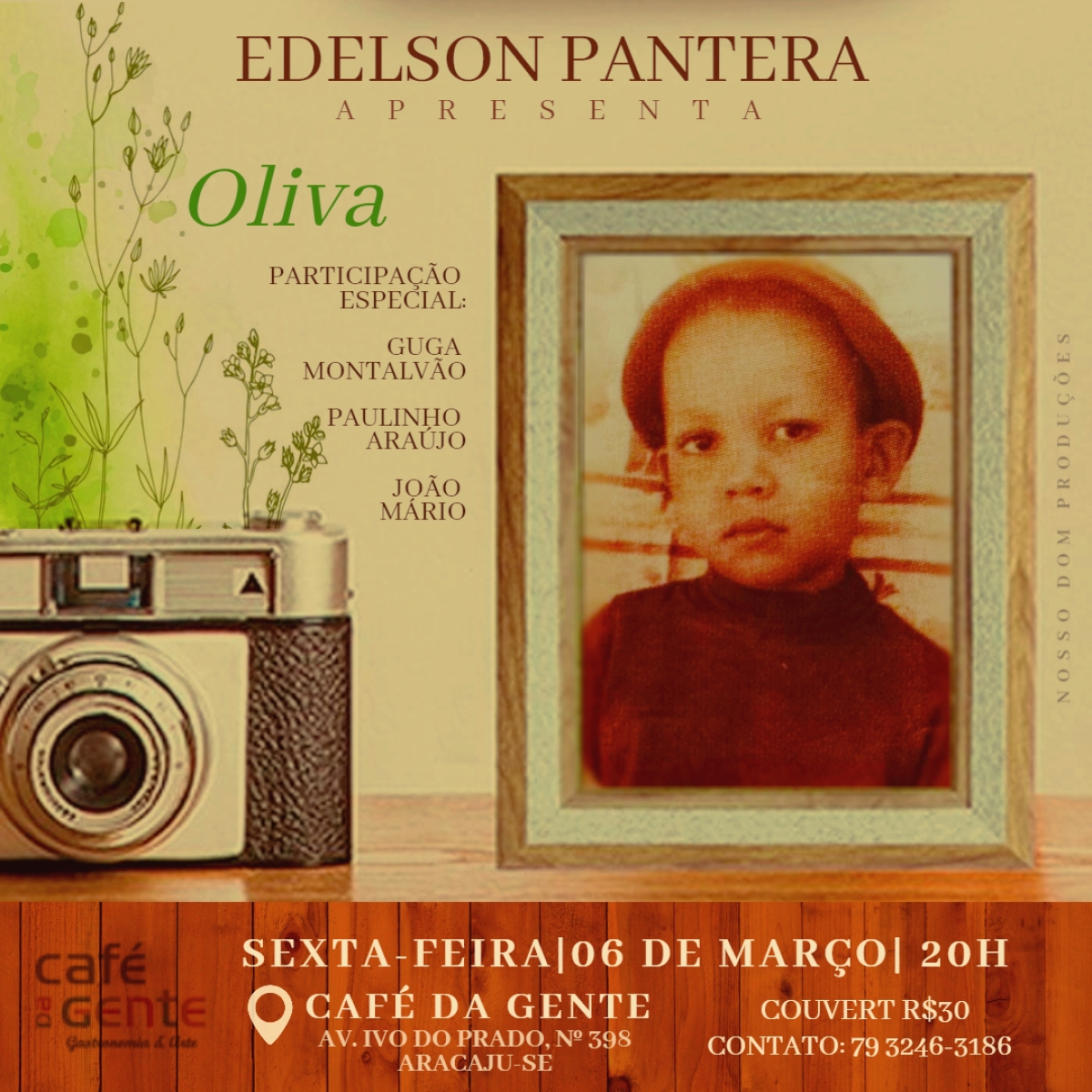 Edelson Pantera apresenta: Oliva (Imagem: Divulgação)