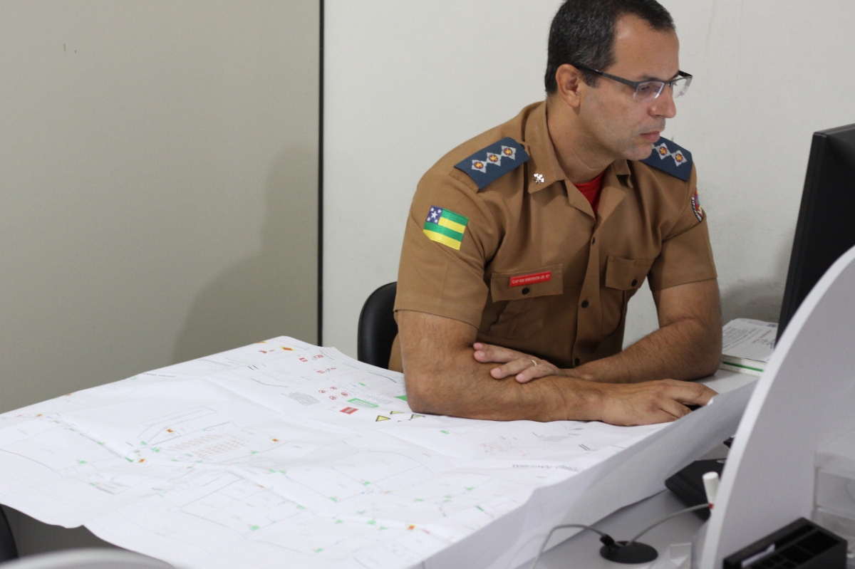 Atendimento presencial foi suspenso nos setores administrativos do CBMSE (Foto: CBM/SE)
