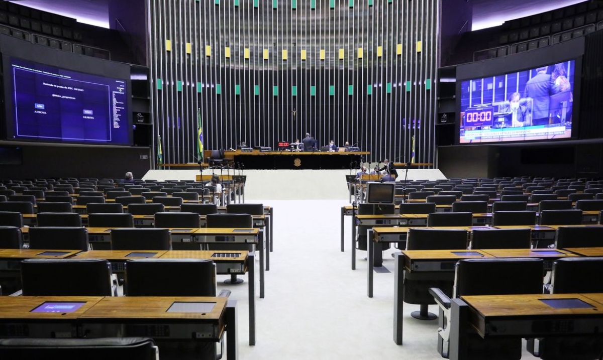 Câmara aprova em 2° turno texto-base da PEC do Orçamento de Guerra (Foto: Najara Araujo/ Câmara dos Deputados)