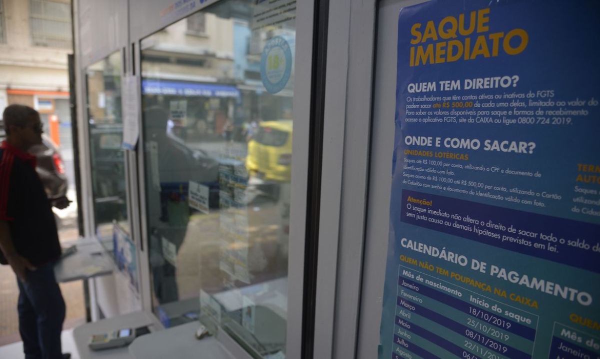 Parcelamento do FGTS pode ser suspenso por até seis meses (Foto: Fernando Frazão/ Agência Brasil)