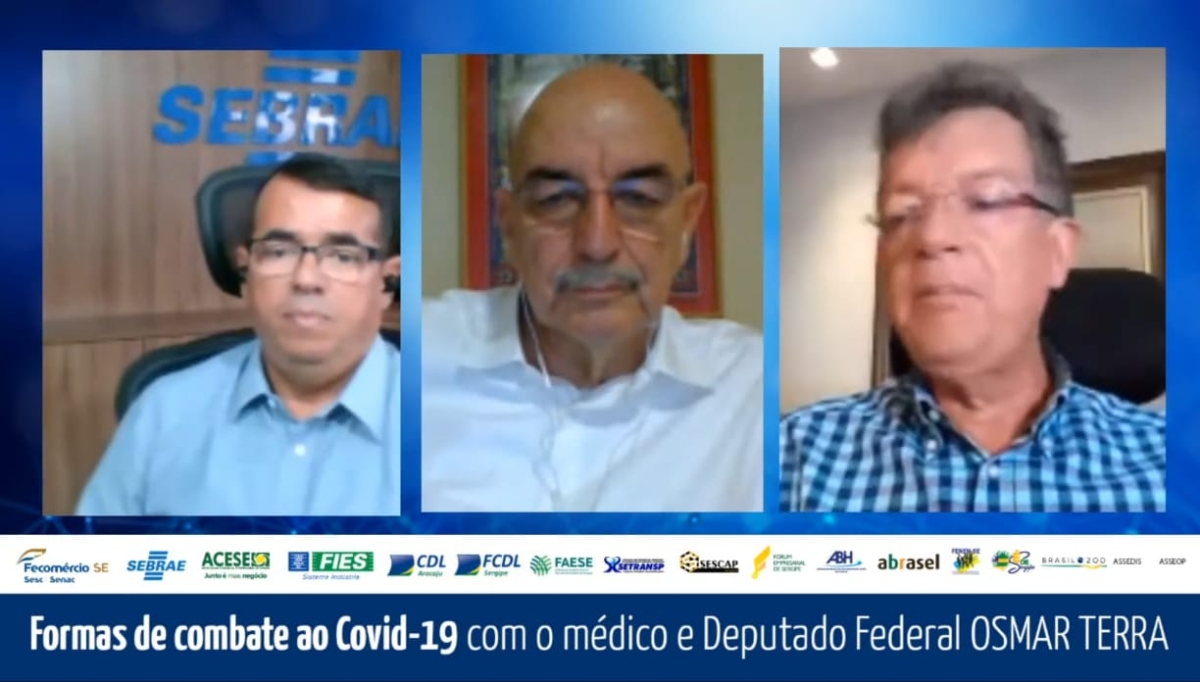 Osmar Terra: "O coronavírus não respeita decreto de Governo" (Imagem: Via Assessoria)