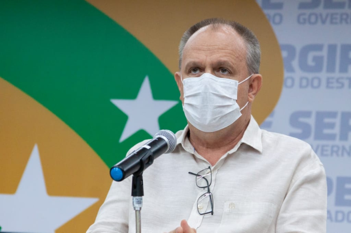 Governador anuncia medidas mais restritivas para o enfrentamento ao coronavírus (Foto: Mário Souza/ Governo de Sergipe)