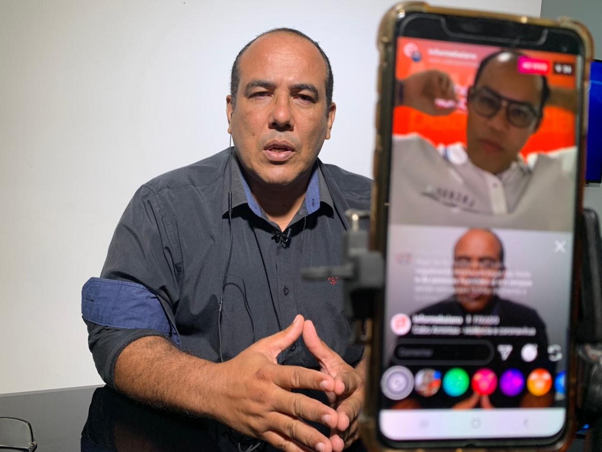 "Estão usando o Coronavírus como esquema eleitoreiro" diz Cabo Amintas (Foto: Assessoria Cabo Amintas)