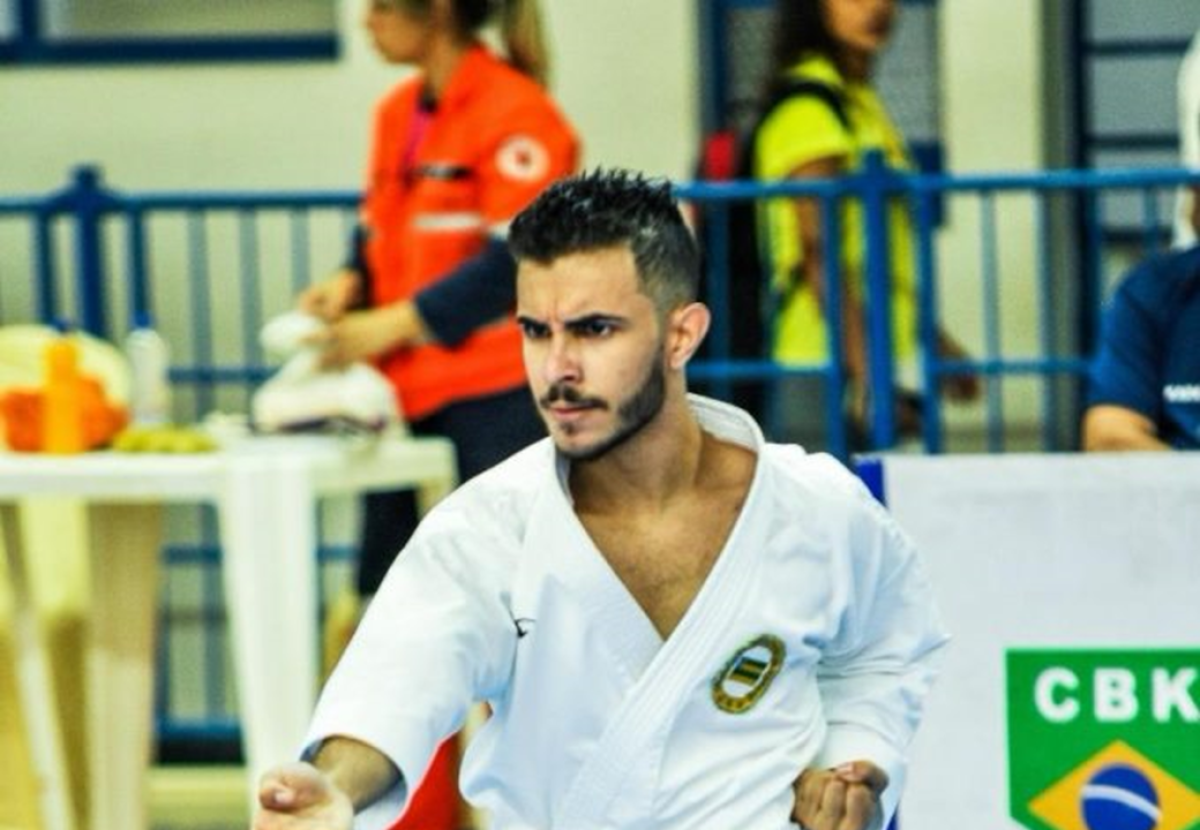 Estudante de Odontologia e atleta de Karatê Guilherme Garcez (Foto: Assessoria de Imprensa Unit)