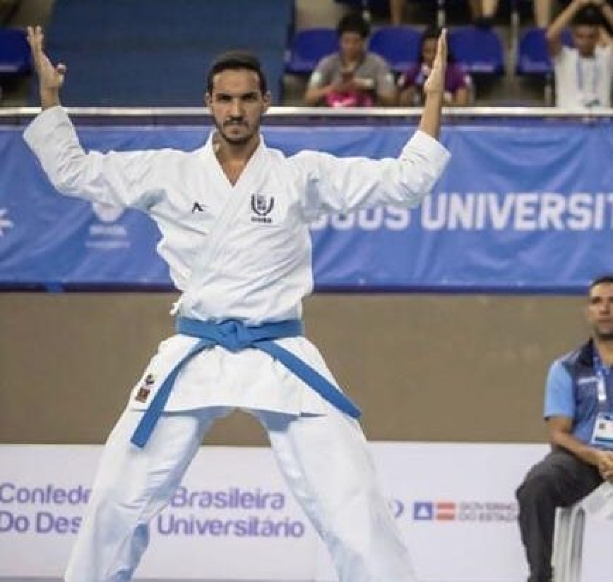 Atleta de Karatê da Unit  (Foto: Assessoria de Imprensa Unit)
