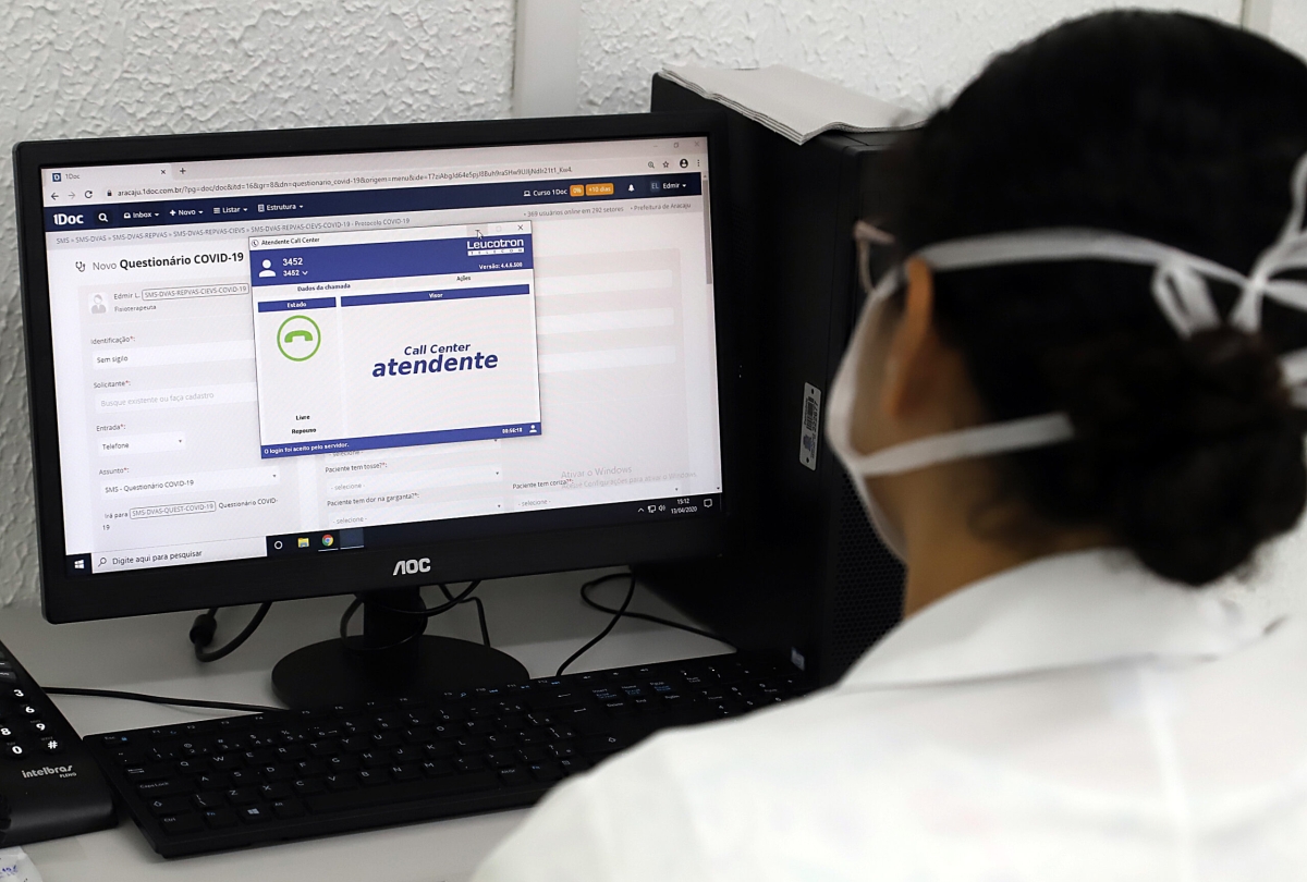SMS divulgou lista com número de casos confirmados de Covid-19 por bairro (Foto: SMS/ Aracaju)