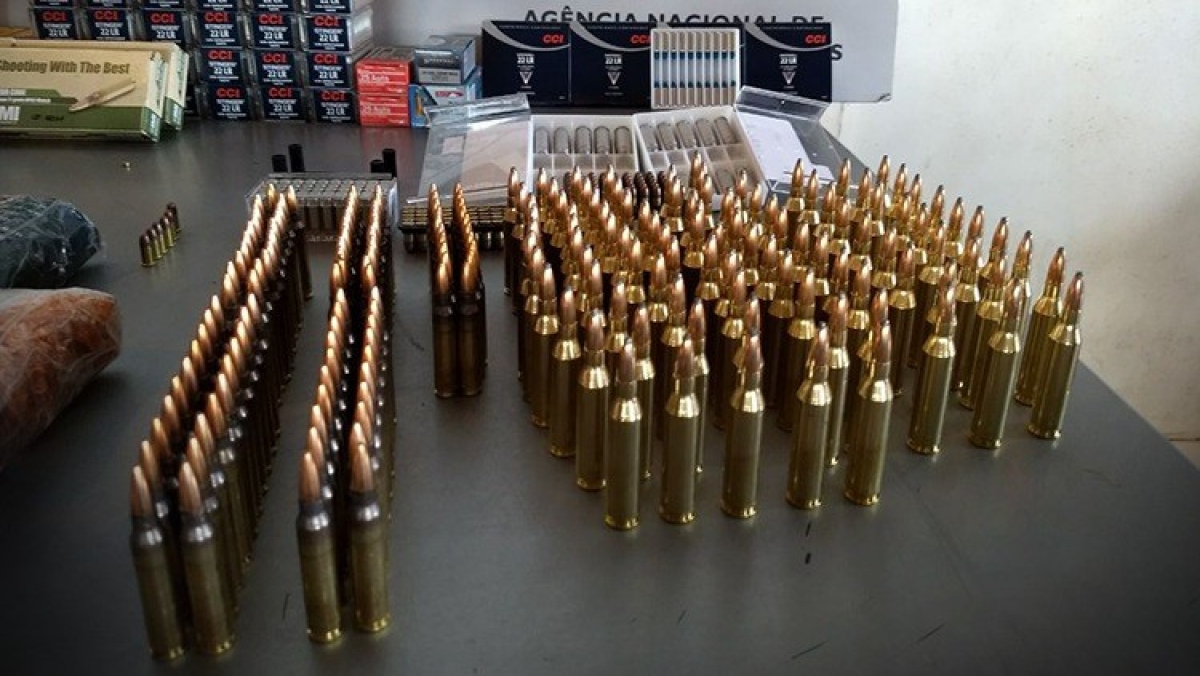 Sergipe inicia compras de equipamentos e recebe cerca de 450 mil munições de armas de fogo (Foto: SSP/SE)