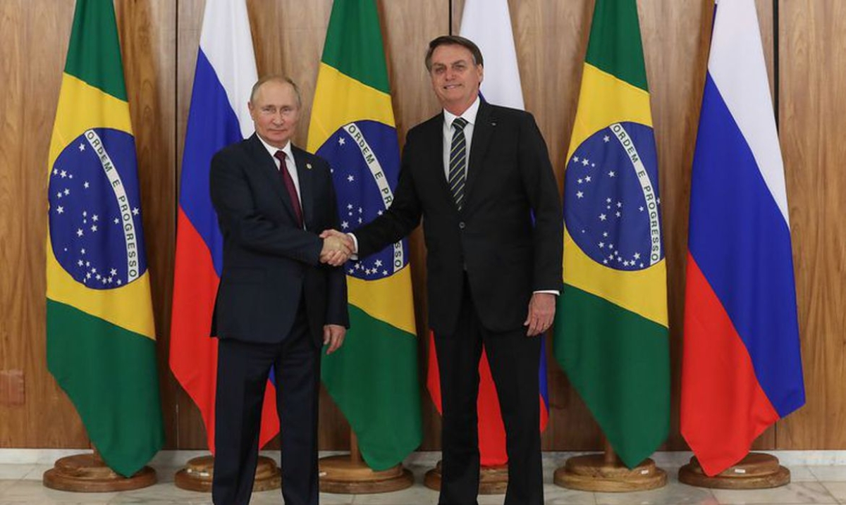 Bolsonaro conversa com Putin sobre cooperação na área de saúde (Foto de arquivo: Agência Brasil)