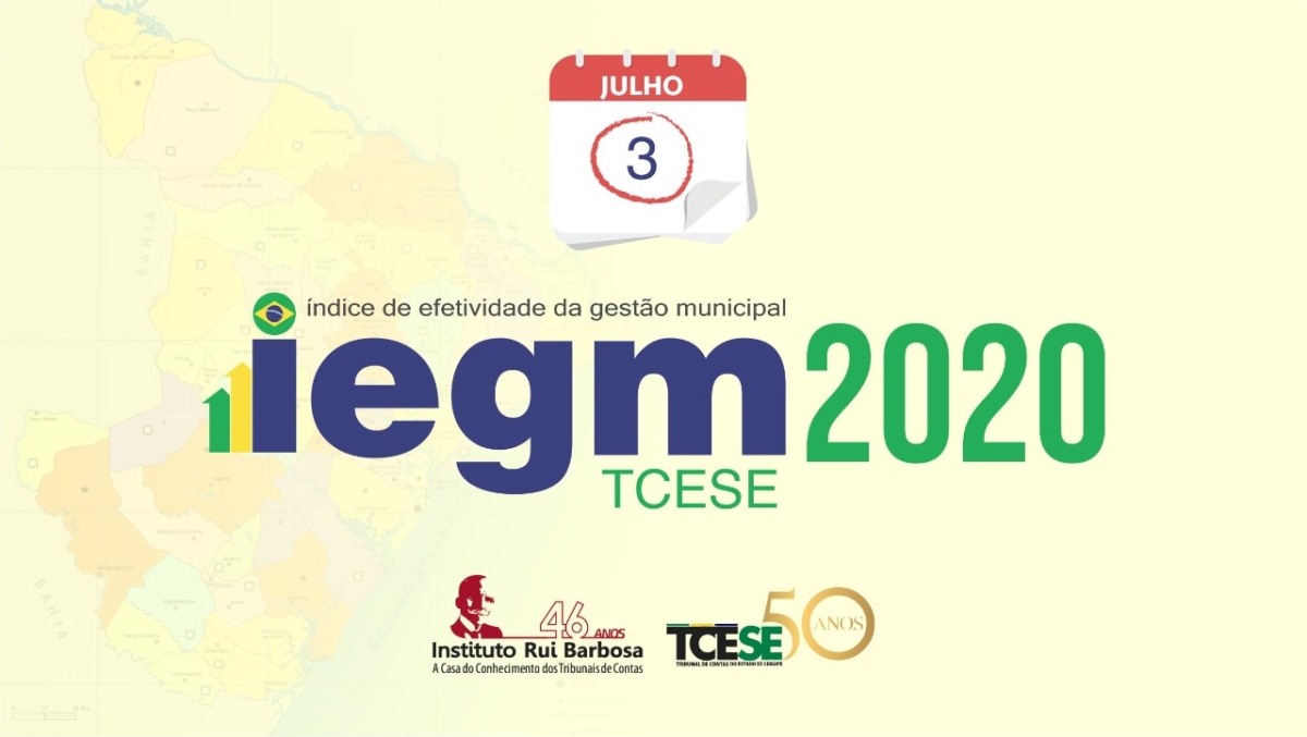 TCE prorroga prazo para municípios preencherem questionário do IEGM 2020 (Imagem: TCE/SE)