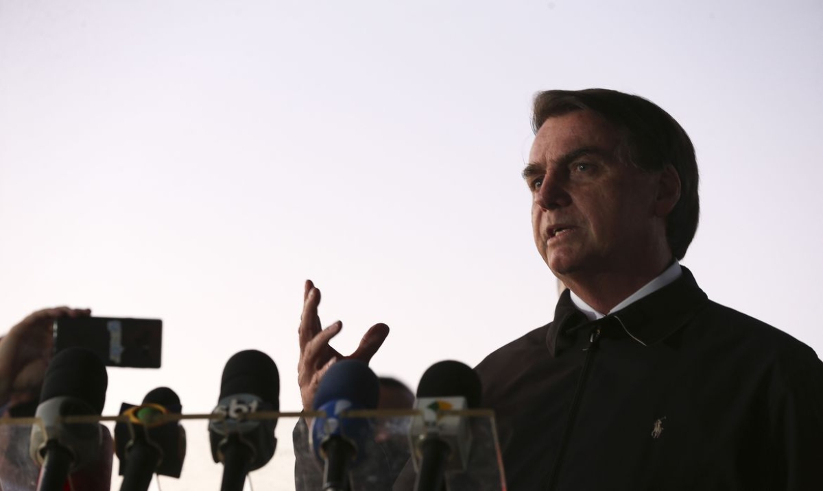 Bolsonaro elogia Decotelli e diz que ministro está ciente de equívoco (Foto: Marcello Casal Jr./ Agência Brasil)