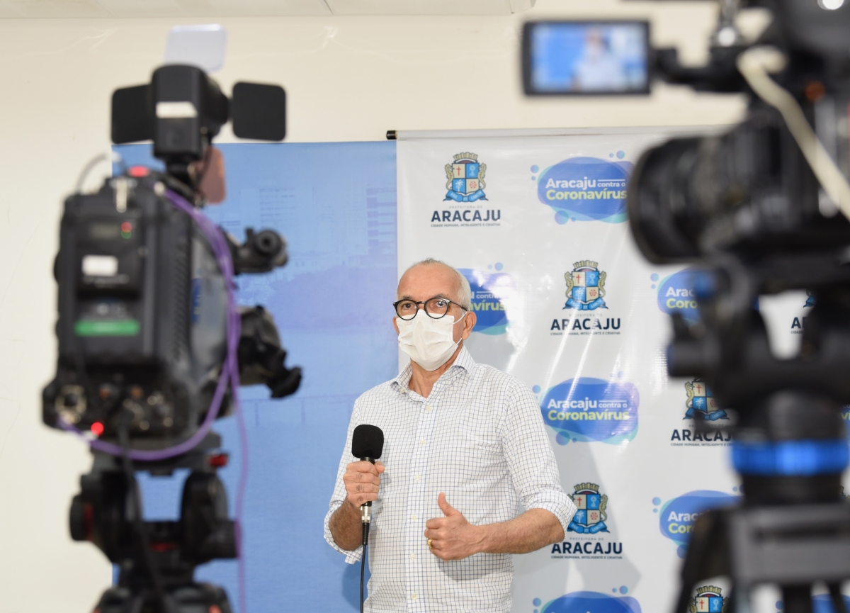 Em novo decreto, Prefeitura de Aracaju autoriza reabertura de salões de beleza e barbearias (Foto: Ana Lícia Menezes/ Prefeitura de Aracaju)
