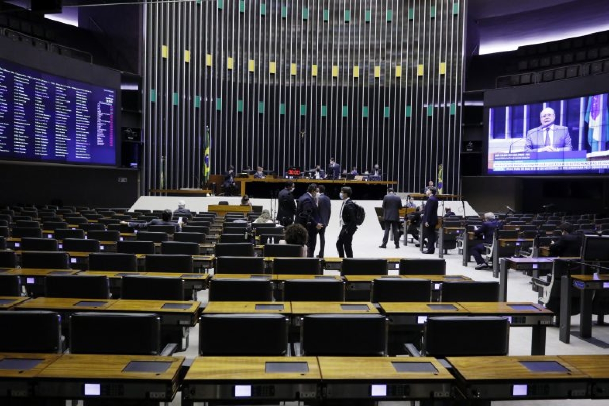 Deputados aprovam em 1º turno texto-base da PEC que adia as eleições municipais (Foto: Maryanna Oliveira/ Câmara dos Deputados)
