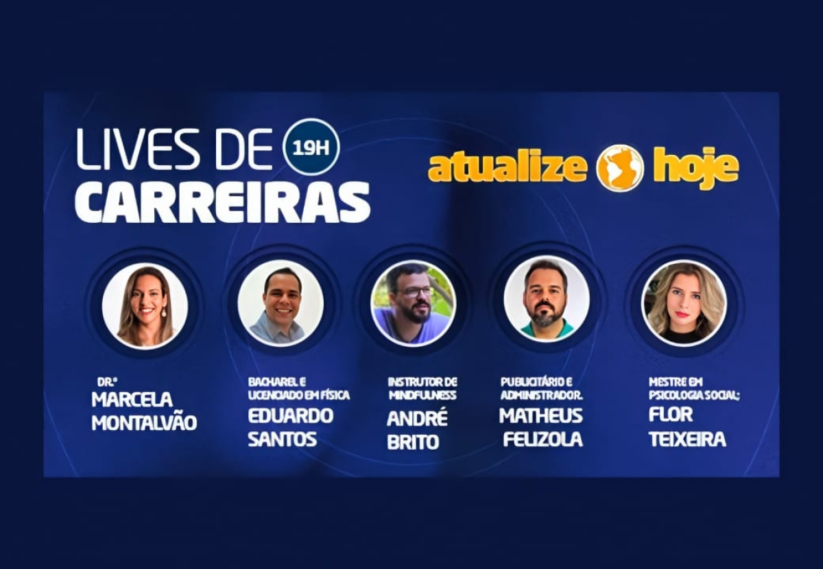 Empreendedorismo: Unit promove o "Lives de Carreiras" (Imagem: Assessoria de Imprensa Unit)