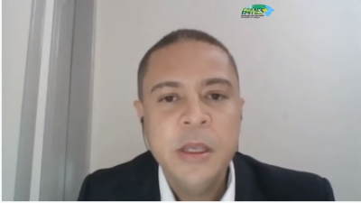 Palestrante Jeferson Santos (Foto: Ascom FAMES)