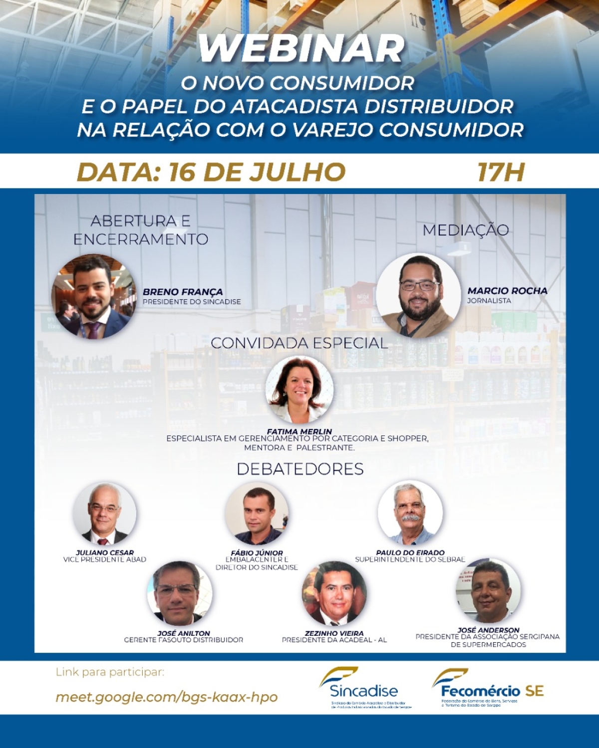 Webinar para empresas (Imagem: Divulgação/ Sincadise)