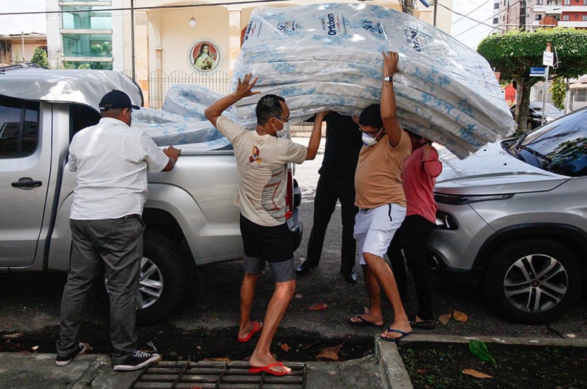 Proposta cria incentivo fiscal para elevar o valor das doações ao patamar exigido pela gravidade da pandemia (Foto: Marcelo Seabra/ Agência Pará)