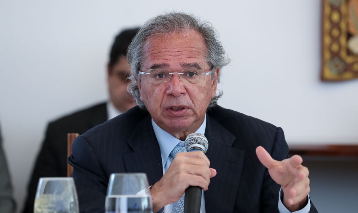 Guedes: reforma tributária ampla pode levar à redução de impostos (Foto: Marcos Corrêa/ PR)