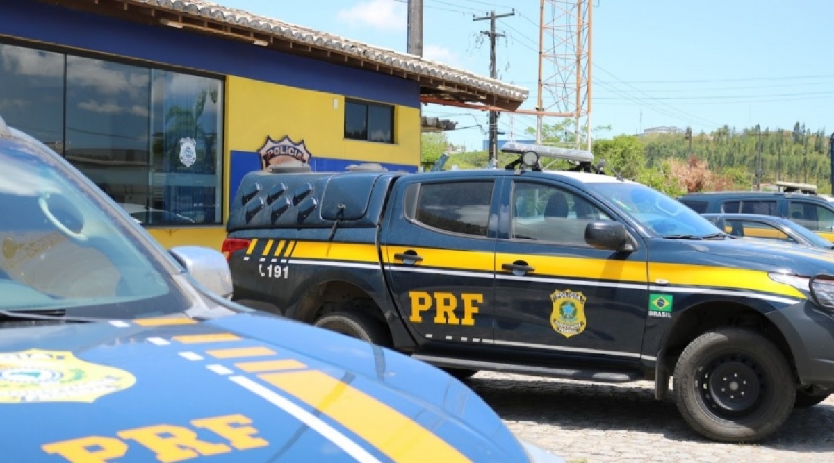 BR-101: PRF salva a vida de recém-nascido em Cristinápolis (Foto: PRF/SE)