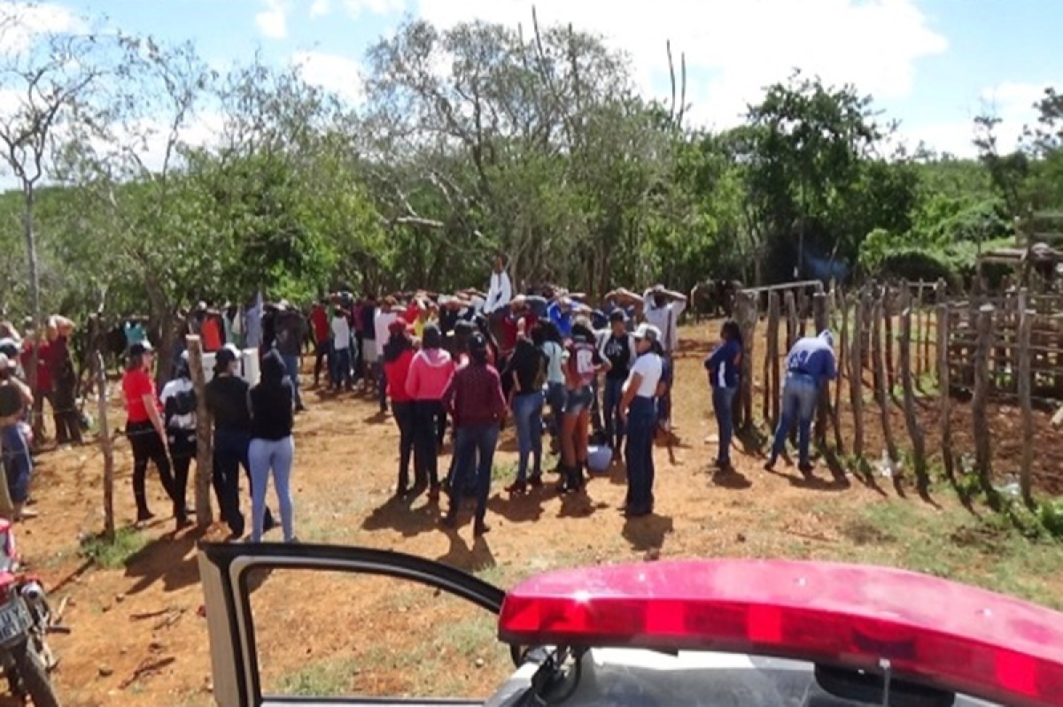 Polícia Militar flagra vaquejada em Poço Redondo com 119 inscritos (Foto: PM/SE)