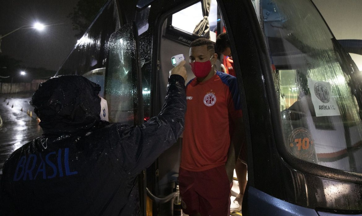 Coronavírus já contaminou o Campeonato Brasileiro (Foto: Lucas Figueiredo/ CBF)