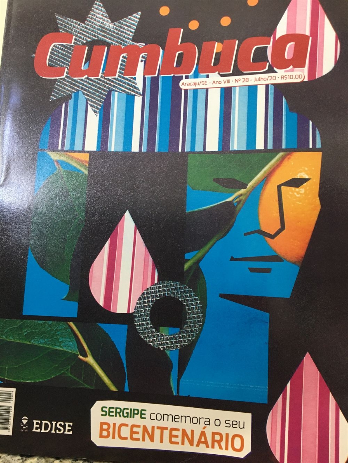 Revista Cumbuca uma imersão na cultura sergipana (Imagem: Reprodução)