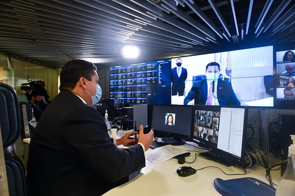 Davi Alcolumbre é o autor do projeto, que agora vai à sanção da Presidência da República (Foto: Leopoldo Silva/ Agência Senado)