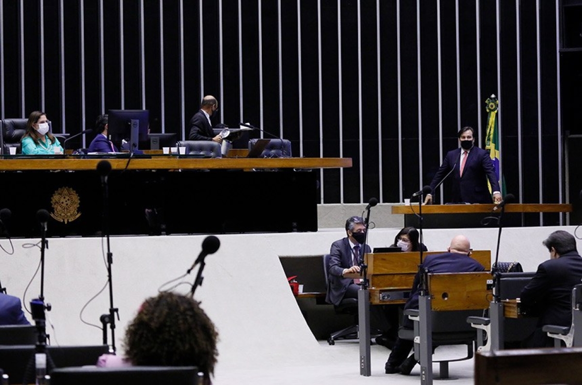 O presidente da Câmara dos Deputados, Rodrigo Maia, defendeu a manutenção do veto (Foto: Najara Araújo/ Câmara dos Deputados)