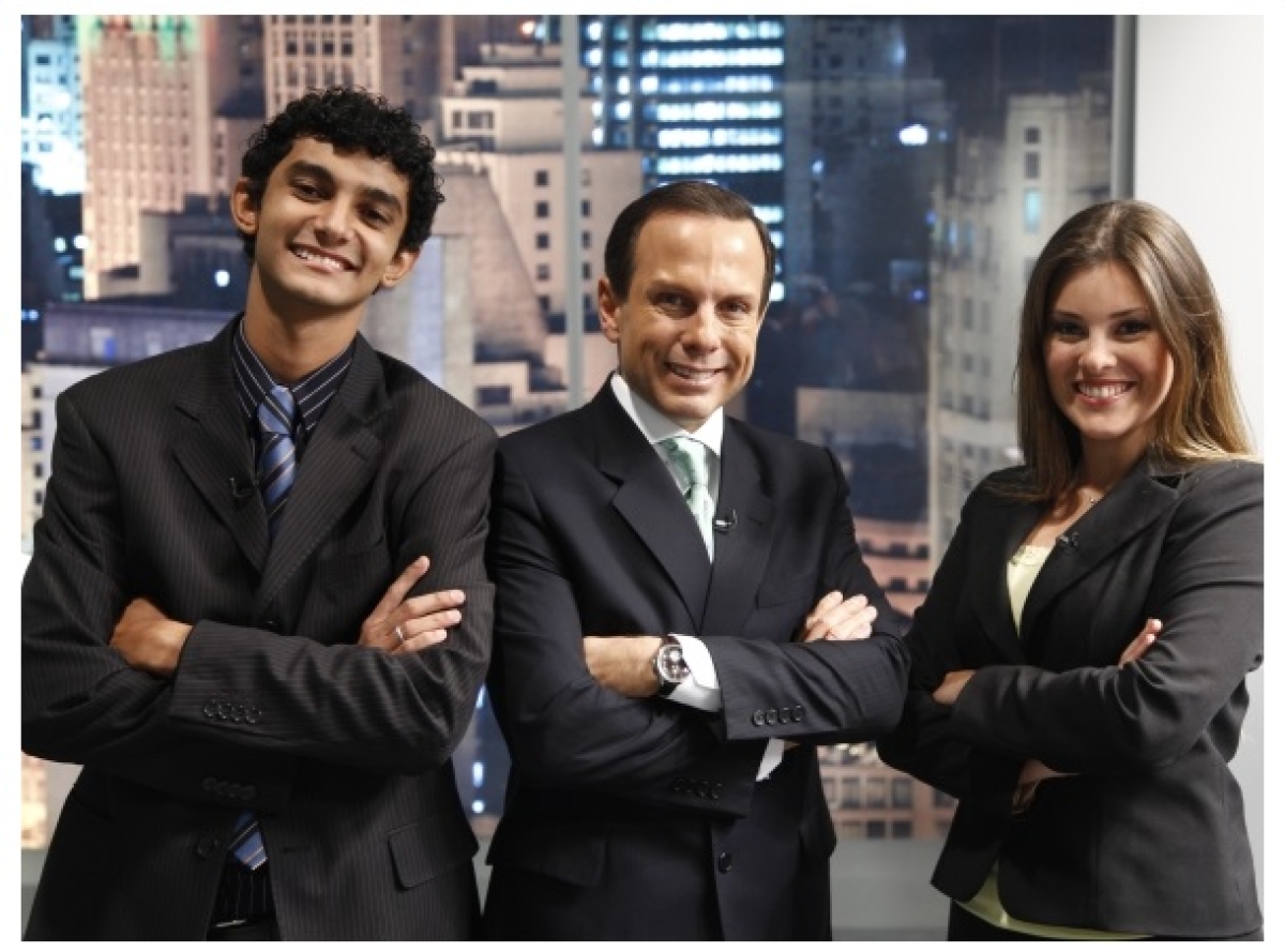 Rodrigo Solano, João Dória Jr. e Samara Schuch, finalistas da edição de 2010
(Foto: Via Assessoria de Imprensa Unit)